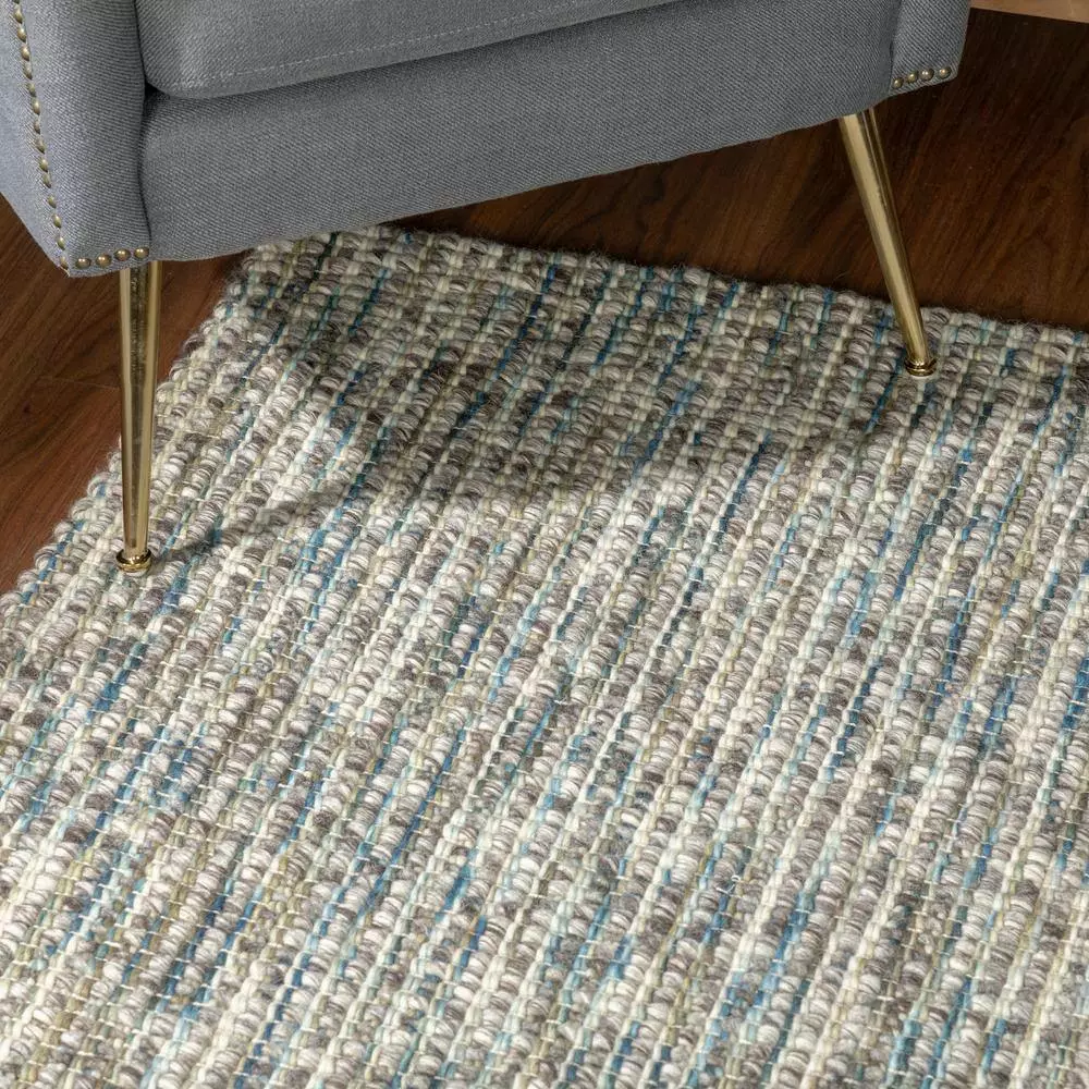 By Addison Rug Rug Sierra 1 Lakeview Wool 8 Ft. Tonal X 10 Ft. Area Indoor Solid 5 By Addison Rug Rug Sierra 1 Lakeview Wool 8 Ft. Tonal X 10 Ft. Area Indoor Solid - Image 3
