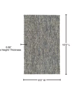 By Addison Rug Rug Sierra 1 Lakeview Wool 8 Ft. Tonal X 10 Ft. Area Indoor Solid 22 By Addison Rug Rug Sierra 1 Lakeview Wool 8 Ft. Tonal X 10 Ft. Area Indoor Solid -RugHub Shop lakeview addison rugs area rugs hdsr1la8x10 76 1000