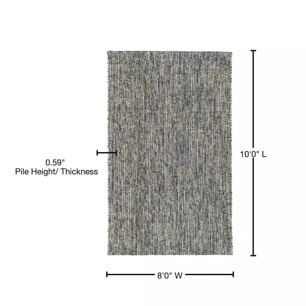 By Addison Rug Rug Sierra 1 Lakeview Wool 8 Ft. Tonal X 10 Ft. Area Indoor Solid 12 By Addison Rug Rug Sierra 1 Lakeview Wool 8 Ft. Tonal X 10 Ft. Area Indoor Solid - Image 10