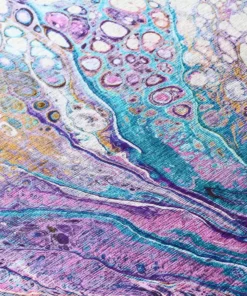 Copeland Addison Rug By Lavender 5 Ft. 3 Ft. X Area Abstract -RugHub Shop lavender addison rugs area rugs hdkc19lv3x5 4f 1000