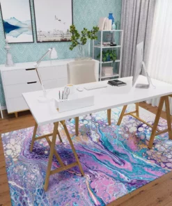 Copeland Addison Rug By Lavender 5 Ft. 3 Ft. X Area Abstract -RugHub Shop lavender addison rugs area rugs hdkc19lv3x5 d4 1000