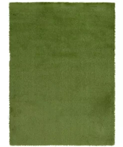 By Trafficmaster Rug 5 Ft. 7.5 Ft. X Artificial Gras Light Green