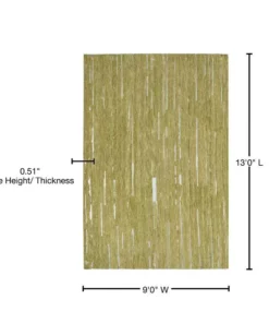 Ritz 1 Lime By Addison Rug 13 Ft. 9 Ft. X Area -RugHub Shop lime addison rugs area rugs hdrz1li9x13 76 1000