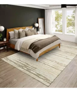 Evolve Addison Rug Rug By Linen 8 Ft. 10 Ft. X Area Stripe -RugHub Shop linen addison rugs area rugs hdee4ln8x10 31 1000