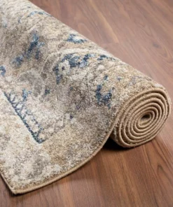 By Addison Medallion Linen Rug Provincial 7 In. 10 Ft. 10 In. X 7 7 Ft. Area Persian -RugHub Shop linen addison rugs area rugs hdpc7li8x11 77 1000