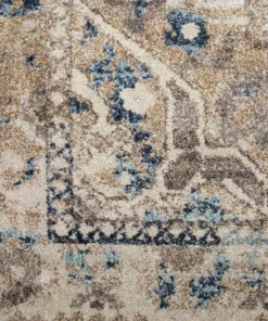 By Addison Medallion Linen Rug Provincial 7 In. 10 Ft. 10 In. X 7 7 Ft. Area Persian -RugHub Shop linen addison rugs area rugs hdpc7li8x11 c3 1000