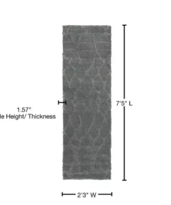 Concord By Addison Rug Rug 1 Metal 2 Ft. 3 In. 7 Ft. 5 In. X Runner 22 Concord By Addison Rug Rug 1 Metal 2 Ft. 3 In. 7 Ft. 5 In. X Runner -RugHub Shop metal addison rugs area rugs hdcd1me2x7 76 1000