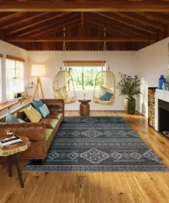 By Addison Modena Rug Midnight 14 Ft. 10 Ft. X Southwest Area -RugHub Shop midnight addison rugs area rugs hdmo14mn10x14 44 1000