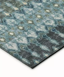 By Addison Rug Ikat Evolve Rug Mineral Blue 8 Ft. 10 Ft. X Area -RugHub Shop mineral blue addison rugs area rugs hdee1mb8x10 4f 1000