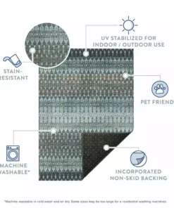 By Addison Rug Ikat Evolve Rug Mineral Blue 8 Ft. 10 Ft. X Area -RugHub Shop mineral blue addison rugs area rugs hdee1mb8x10 fa 1000