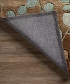 By Addison Rug Ascot Rug 8 Ft. 1 Striped 10 Ft. X Area Mocha Floral -RugHub Shop mocha addison rugs area rugs hdas1mo8x10 66 1000