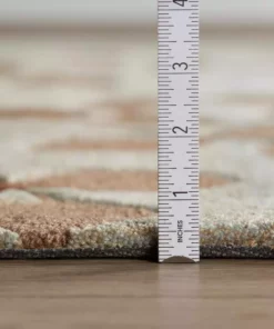 By Addison Rug Ascot Rug 8 Ft. 1 Striped 10 Ft. X Area Mocha Floral -RugHub Shop mocha addison rugs area rugs hdas1mo8x10 c3 1000