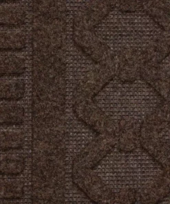 By Trafficmaster Door Mat Mocha 4 Ft. 3 Ft. X Embossed -RugHub Shop mocha trafficmaster commercial floor mats mt1004437 c3 1000