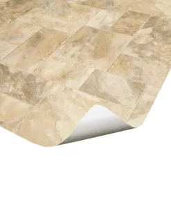 Trafficmaster Flooring Natural Slate Stone Vinyl Sheet Cut To Length 12Ft. Wide X Residential Modular -RugHub Shop modular natural slate trafficmaster vinyl sheet flooring u3130 258c938p144 fa 1000