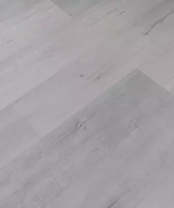 By Trafficmaster Spc Plank Flooring Vinyl W Mont-Orford Oak (28.84 Sq. Ft./Case) 7-/16 In. Click-Lock Waterproof Luxury Gray