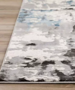 By Addison Apollo Rug Polypropylene 7 Ft.5 2 Ft.3 In. X Runner Abstract Grey -RugHub Shop multi addison rugs area rugs hdap2mu2x7 44 1000