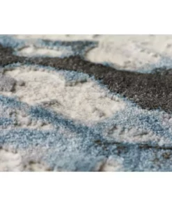 By Addison Apollo Rug Polypropylene 7 Ft.5 2 Ft.3 In. X Runner Abstract Grey -RugHub Shop multi addison rugs area rugs hdap2mu2x7 fa 1000