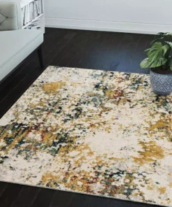 Gentry By Addison Rug Rug 9 Ft. 4 In. Multi X 13 Ft. 2 In. 26 Watercolor Area Abstract -RugHub Shop multi addison rugs area rugs hdge26mu9x13 31 1000