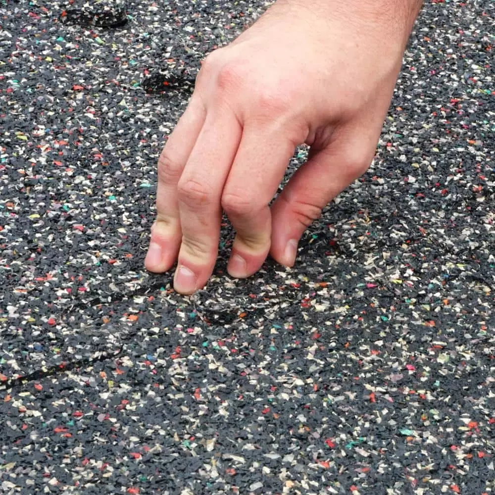 Trafficmaster Tile Colors Will Vary Rubber (6-Pack) 18 In. X (14.32 Sq. Ft.) Flooring Nike Grind Gym/Exercise 10 Trafficmaster Tile Colors Will Vary Rubber (6-Pack) 18 In. X (14.32 Sq. Ft.) Flooring Nike Grind Gym/Exercise - Image 8