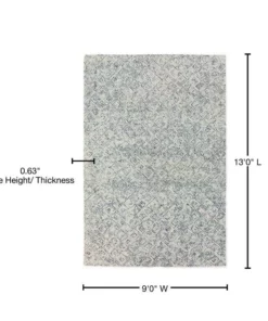 Evie By Addison Rug 1 Navy 13 Ft. 9 Ft. X Area -RugHub Shop navy addison rugs area rugs hdev1na9x13 76 1000