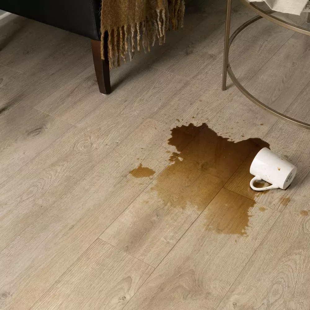 Trafficmaster Flooring Laminate Wood Oak Knoll 8 Mm W T X 7.48 In. (23.69 Sq.Ft/Case) Water Resistant 5 Trafficmaster Flooring Laminate Wood Oak Knoll 8 Mm W T X 7.48 In. (23.69 Sq.Ft/Case) Water Resistant - Image 3