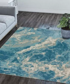 Larkin By Addison Rug Rug 1 Ocean 5 Ft. X 1 In. Area 5 In. 7 Ft. -RugHub Shop ocean addison rugs area rugs hdlk1oc5x7 31 1000