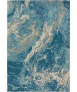 Larkin By Addison Rug Rug 1 Ocean 5 Ft. X 1 In. Area 5 In. 7 Ft.