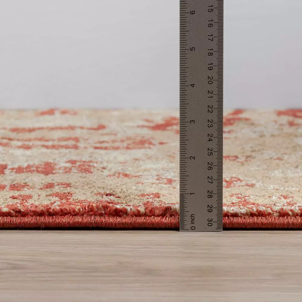 By Addison Rug 6 13 Ft. 9 Ft. X 2 4 Paprika Area Provincial Distressed Persian 10 By Addison Rug 6 13 Ft. 9 Ft. X 2 4 Paprika Area Provincial Distressed Persian - Image 8