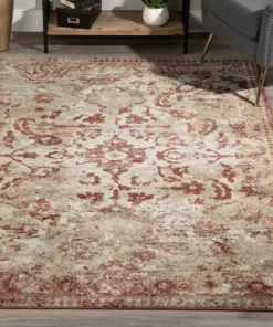 By Addison Rug 6 13 Ft. 9 Ft. X 2 4 Paprika Area Provincial Distressed Persian 25 By Addison Rug 6 13 Ft. 9 Ft. X 2 4 Paprika Area Provincial Distressed Persian -RugHub Shop paprika addison rugs area rugs hdpc4pa10x13 31 1000