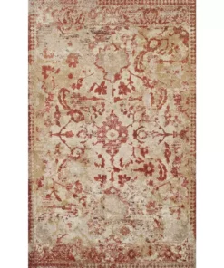 By Addison Rug 6 13 Ft. 9 Ft. X 2 4 Paprika Area Provincial Distressed Persian