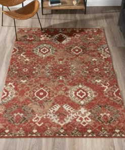 By Addison Rug Richmond Rug 8 Ft. 10 Paprika 10 Ft. X 2 In. Area -RugHub Shop paprika addison rugs area rugs hdri10pa8x10 31 1000
