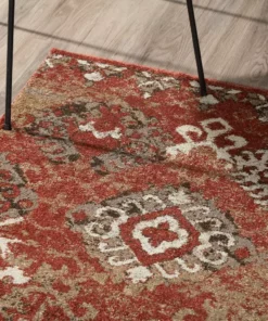 By Addison Rug Richmond Rug 8 Ft. 10 Paprika 10 Ft. X 2 In. Area -RugHub Shop paprika addison rugs area rugs hdri10pa8x10 a0 1000