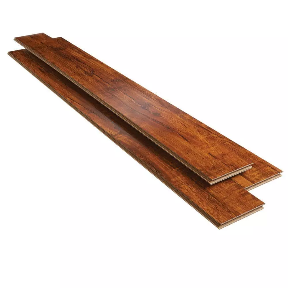 Trafficmaster Perry Hickory Flooring Wood Laminate 8Mm T X 4.92 In. W (16.33 Sq.Ft/Case) 8 Trafficmaster Perry Hickory Flooring Wood Laminate 8Mm T X 4.92 In. W (16.33 Sq.Ft/Case) - Image 6