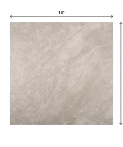 By Trafficmaster Tile Case) Stone Portland Ceramic Glazed 18 In. (17.44 Sq. Ft. X Wall Floor Gray -RugHub Shop portland stone gray trafficmaster ceramic tile ulmk18181pv 66 1000