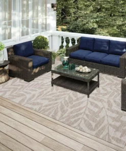 By Addison Rug Modena Rug Putty 9 Ft. 12 Ft. X Area Floral -RugHub Shop putty addison rugs area rugs hdmo5pu9x12 31 1000