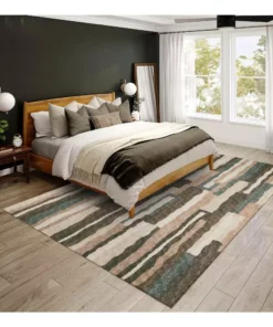 By Addison Rug Evolve Rug Sable 14 Ft. 10 Ft. X Area Striped -RugHub Shop sable addison rugs area rugs hdee7sb10x14 31 1000