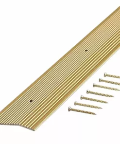 Trafficmaster Carpet Trim Satin Bras 2 In. 72 In. X Fluted