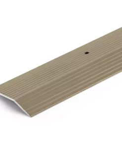 Trimmaster By Trafficmaster Strip, Satin Nickel, 2 In. X 72 In. Transition Carpet Trim