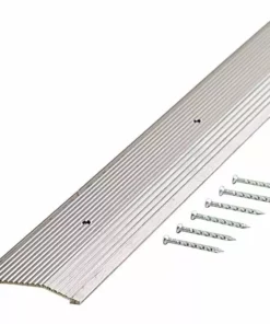 Trafficmaster Carpet Trim Silver 36 In. 1-3/8 In. X Fluted