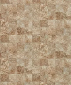 Pro Basic Trafficmaster Slate Flooring Sheet Stone Vinyl 12Ft. Wide X Cut To Length Refined Residential Neutral