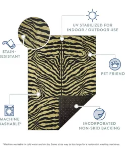 By Addison Kruger Rug Stone 14 Ft. 10 Ft. X Area Animal Print 16 By Addison Kruger Rug Stone 14 Ft. 10 Ft. X Area Animal Print -RugHub Shop stone addison rugs area rugs hdkr3st10x14 76 1000