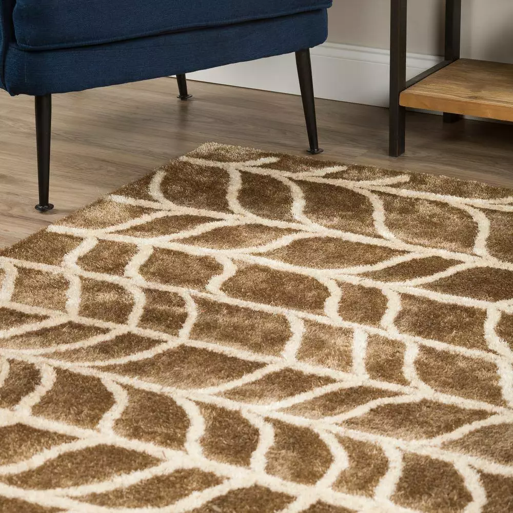 Addison Rug Sarita Rug By 2 Taupe 5 Ft. 6 In. X 7 Ft. Area 9 Addison Rug Sarita Rug By 2 Taupe 5 Ft. 6 In. X 7 Ft. Area - Image 7