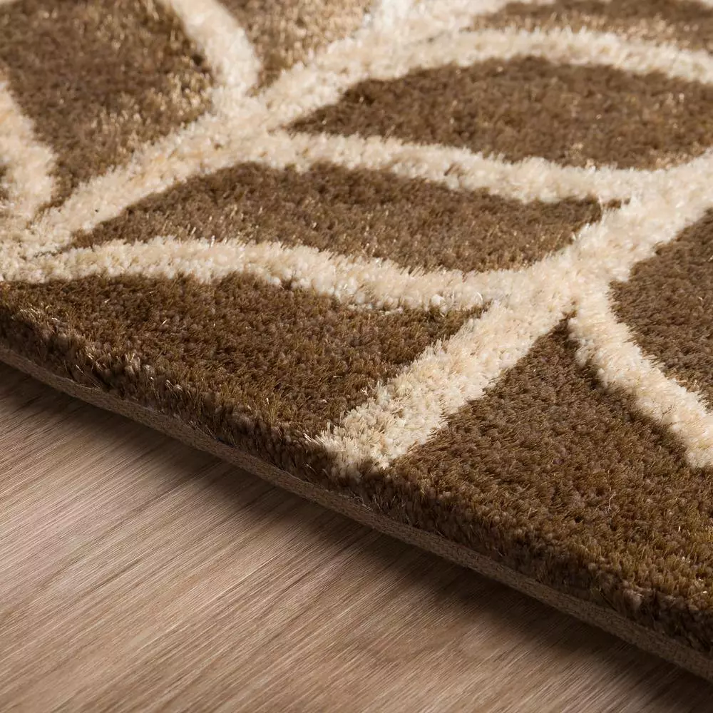 Addison Rug Sarita Rug By 2 Taupe 5 Ft. 6 In. X 7 Ft. Area 4 Addison Rug Sarita Rug By 2 Taupe 5 Ft. 6 In. X 7 Ft. Area - Image 2