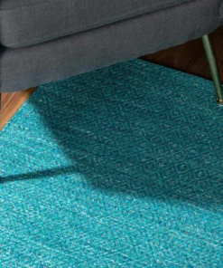 By Addison Rug Rug Cruz 1 2 Ft. Area 3 Ft. X Teal -RugHub Shop teal addison rugs area rugs hdcz1te2x3 1d 1000