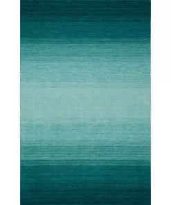By Addison Dunes 1 Rug Ombre Wool 5'X7'3" Indoor Teal