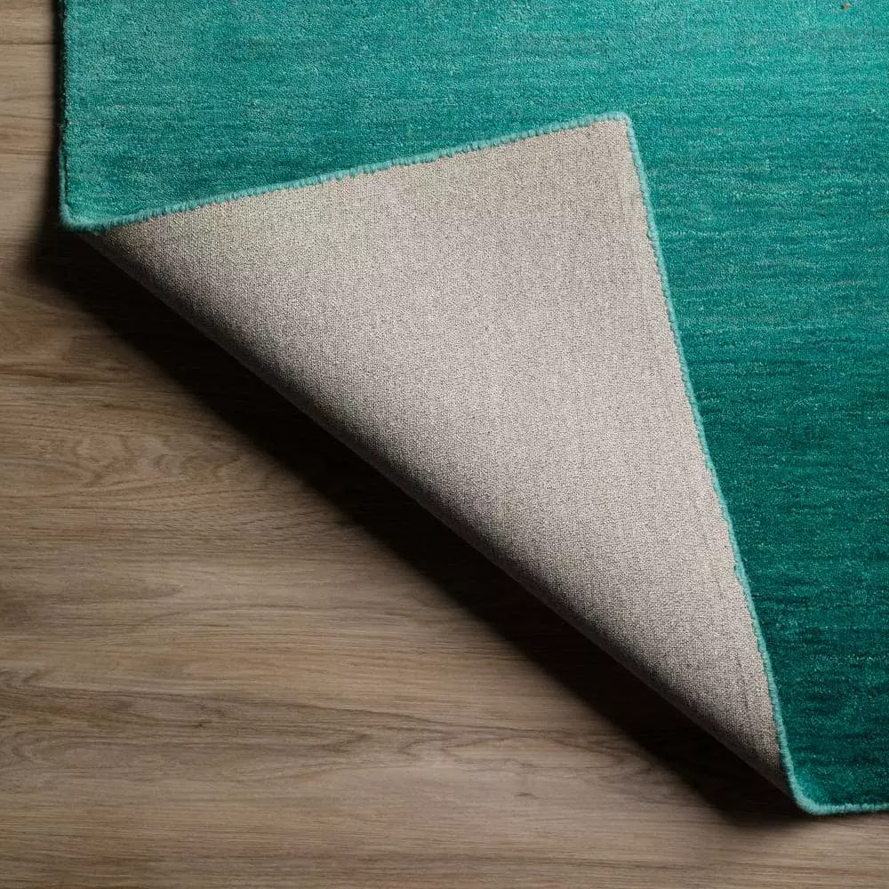 By Addison Dunes 1 Rug Ombre Wool 5'X7'3" Indoor Teal 5 By Addison Dunes 1 Rug Ombre Wool 5'X7'3" Indoor Teal - Image 3