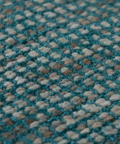 Dexter Runner By Addison Rug 1 Teal Viscose Wool X 6 In. 3 In. 2 Ft. Tonal 7 Ft. Area Indoor Solid 17 Dexter Runner By Addison Rug 1 Teal Viscose Wool X 6 In. 3 In. 2 Ft. Tonal 7 Ft. Area Indoor Solid -RugHub Shop teal addison rugs area rugs hddx1te2x8 fa 1000