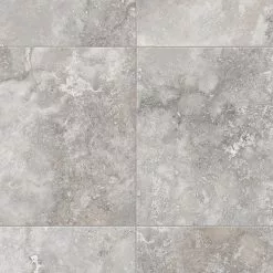 Trafficmaster Sheet Flooring Stone Travertine Vinyl 12Ft. Wide Residential Cut To Length Grey