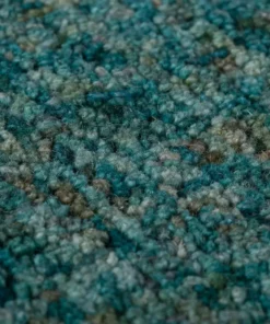 By Addison Rug Rug Zen 5 Turquoise Runner X 3 In. 2 Ft. 7 Ft. 6 In. -RugHub Shop turquoise addison rugs area rugs hdze5tu2x8 fa 1000