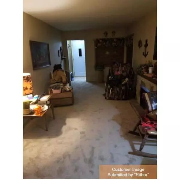 Trafficmaster Hot Shot Carpet Color Tuscan Ii 12 Ft. Indoor Texture Beige 10 Trafficmaster Hot Shot Carpet Color Tuscan Ii 12 Ft. Indoor Texture Beige - Image 8